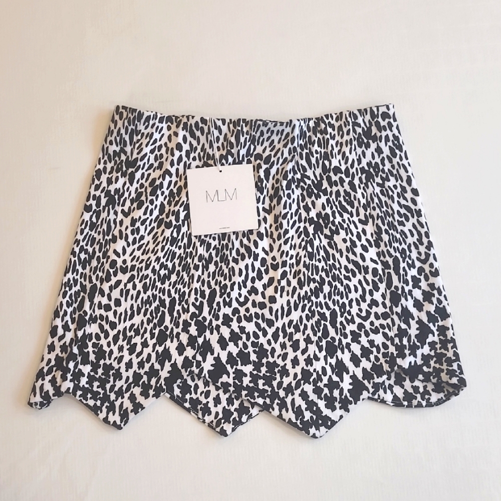 MLM Spike Point Skirt, Leopard